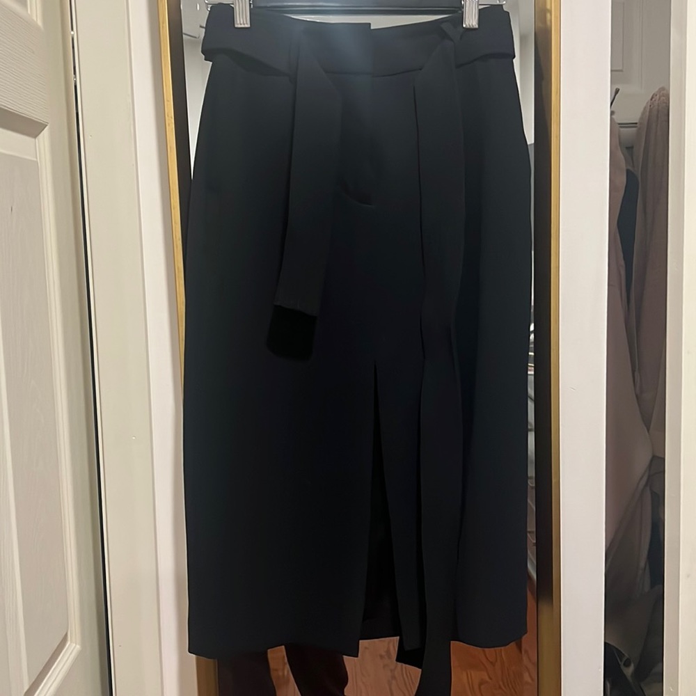Aritzia tie waist pencil skirt